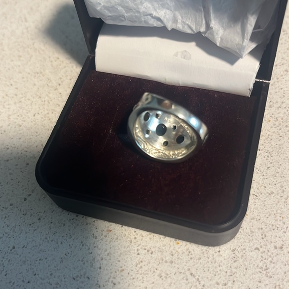 Chunky silver ring - Picture 5 of 7